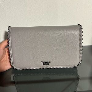 Victoria’s Secret Gray Crossbody Wallet Bag